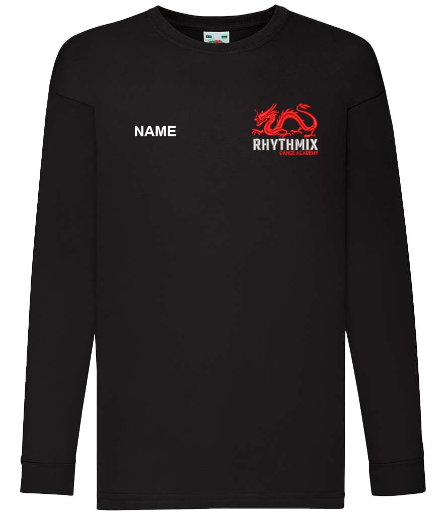 Rhythmix Dance Academy Childrens Long Sleeve T-Shirt