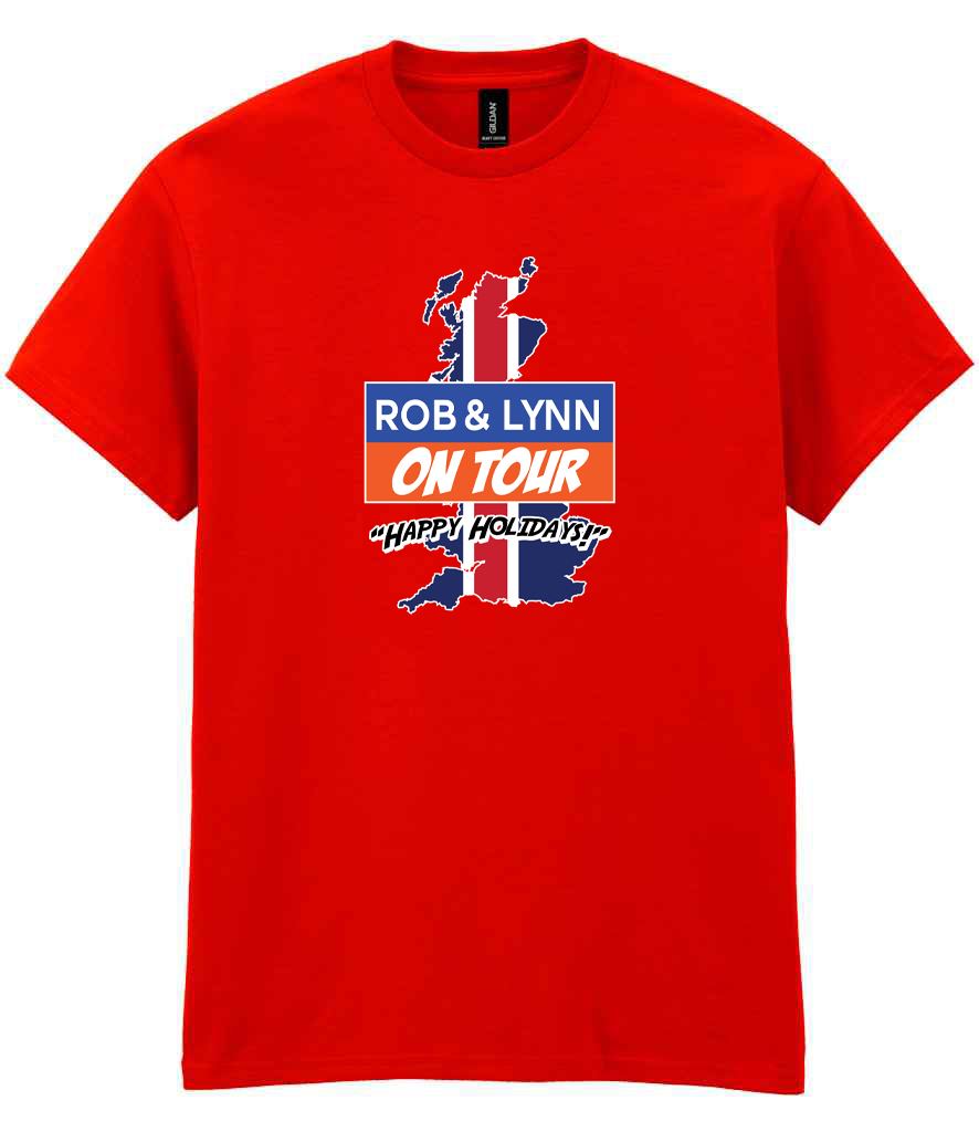 Rob & Lynn on Tour Adult T-Shirt (Printed)