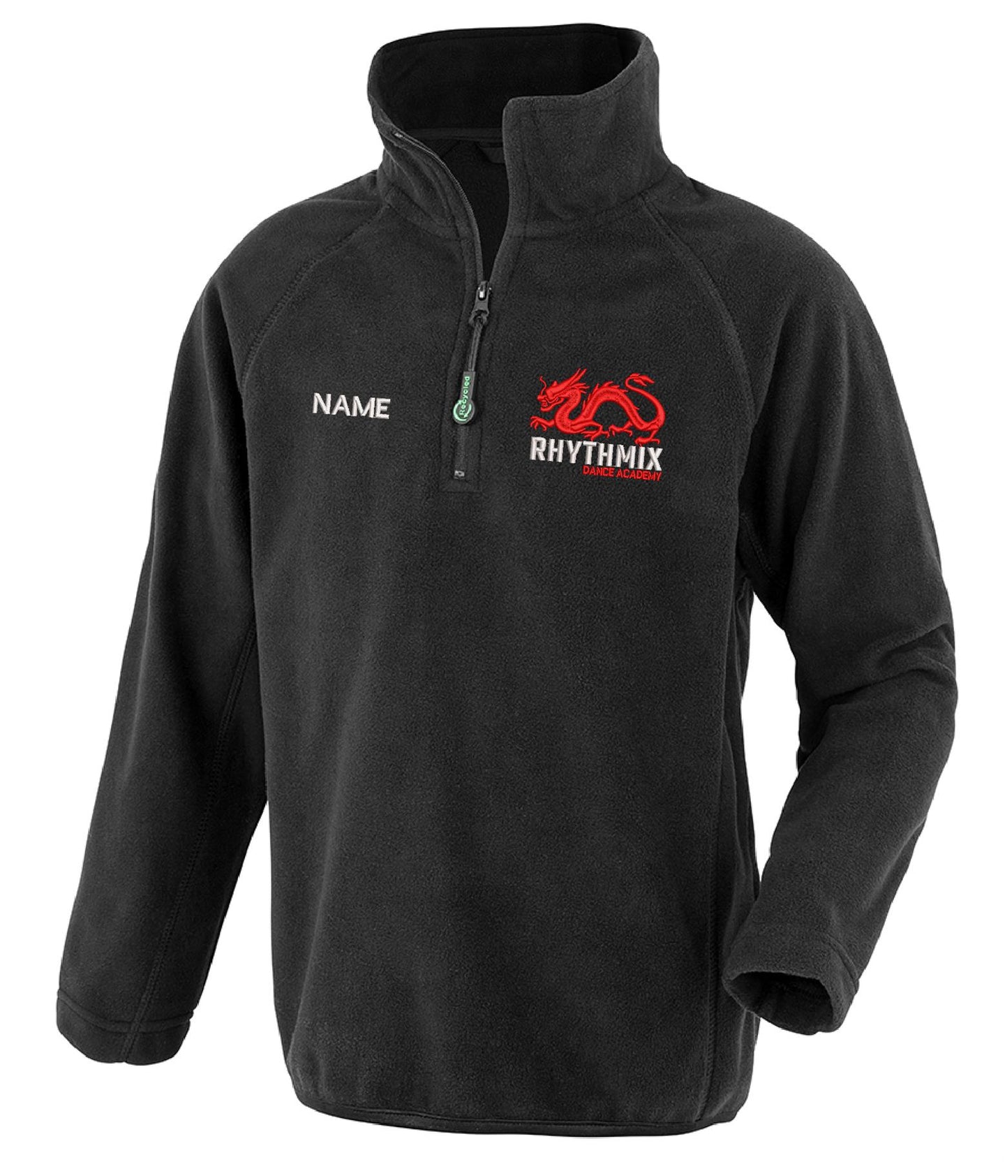 Rhythmix Dance Academy Childrens Zip Neck Micro Fleece