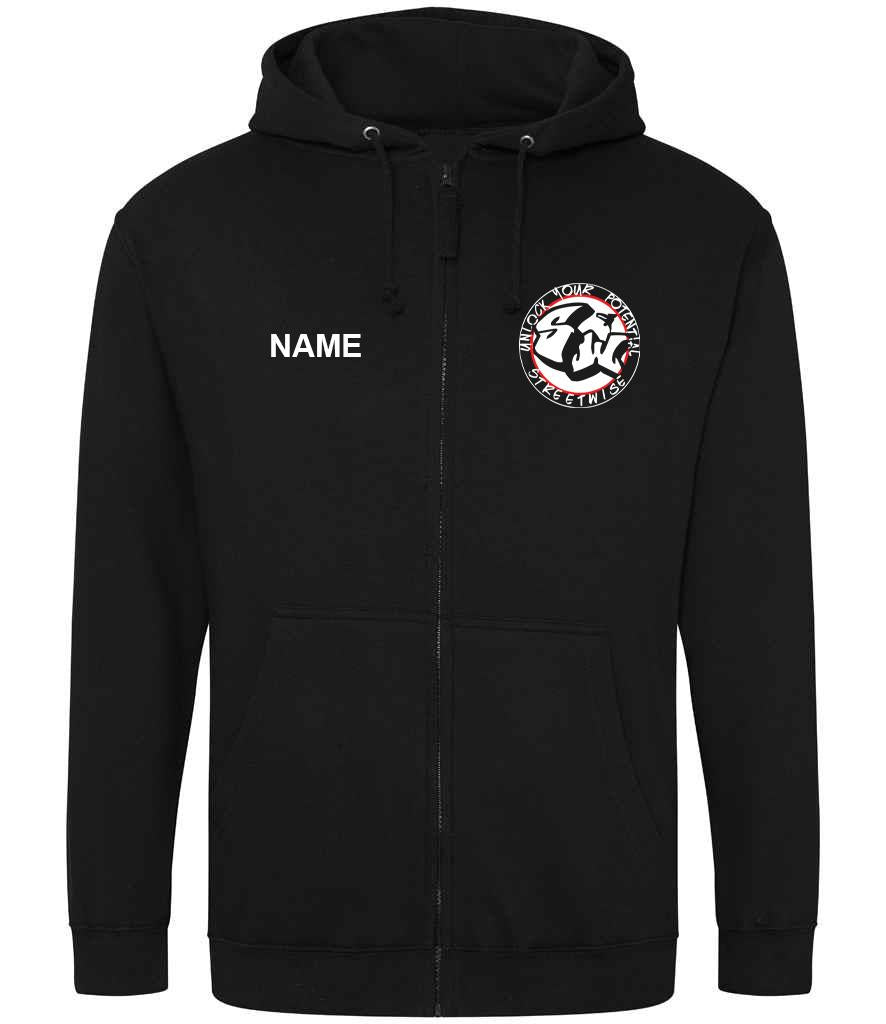 Streetwise Logo Zip Hooded Sweatshirt