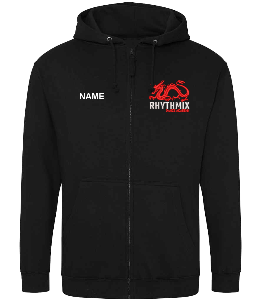 Rhythmix Dance Academy Full Zip Hooded Sweatshirt