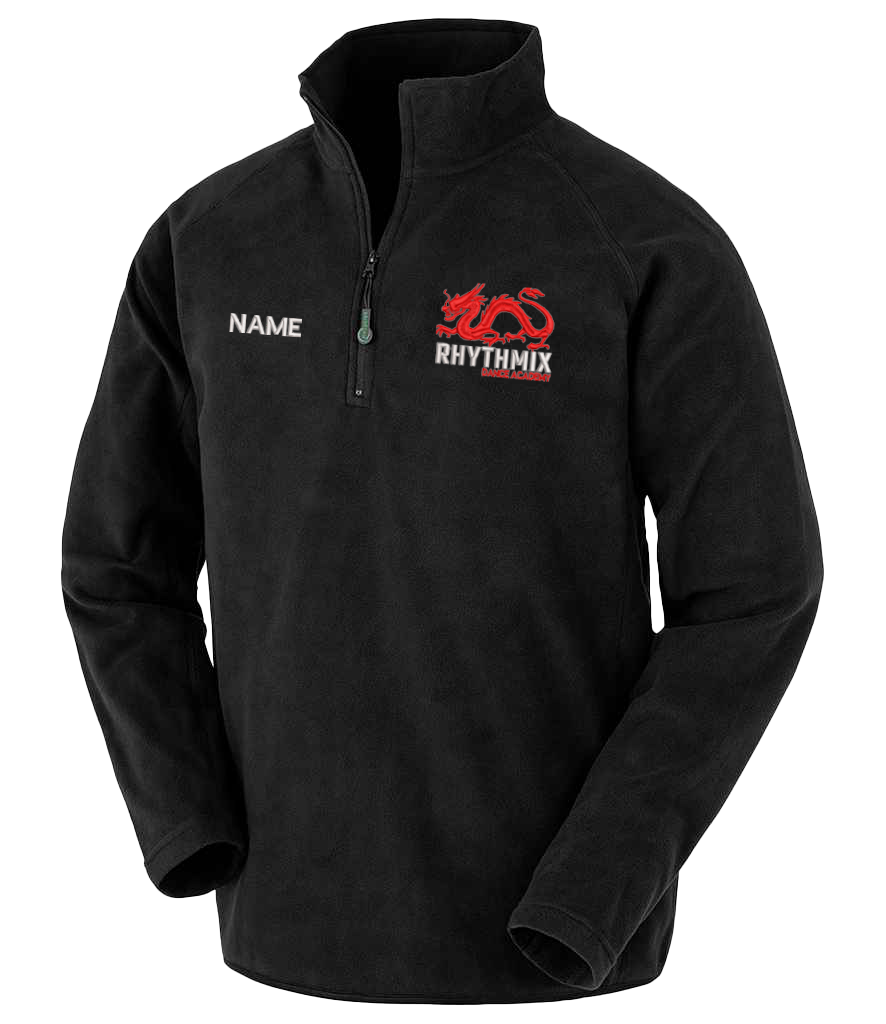 Rhythmix Dance Academy Zip Neck Micro Fleece